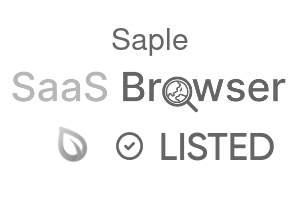 Saple - SaaS Browser Verified Badge