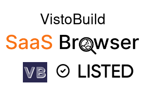 VistoBuild - SaaS Browser Verified Badge