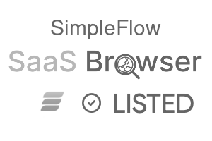 SimpleFlow - SaaS Browser Verified Badge