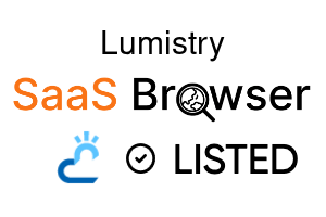 Lumistry - SaaS Browser Verified Badge