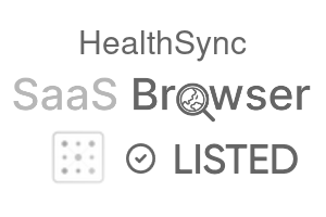 HealthSync - SaaS Browser Verified Badge