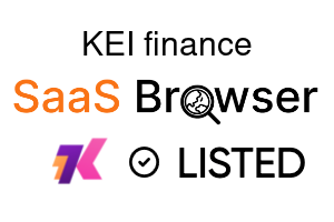 KEI finance - SaaS Browser Verified Badge