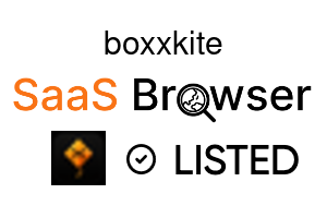 boxxkite - SaaS Browser Verified Badge