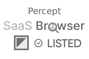 Percept - SaaS Browser Verified Badge