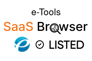 e-Tools - SaaS Browser Verified Badge