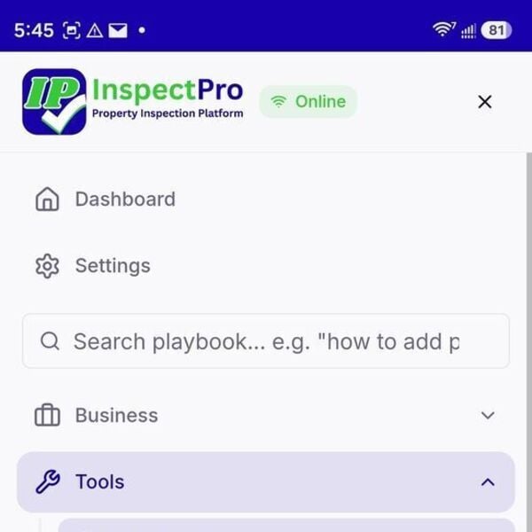 InspectPro Screenshot 2