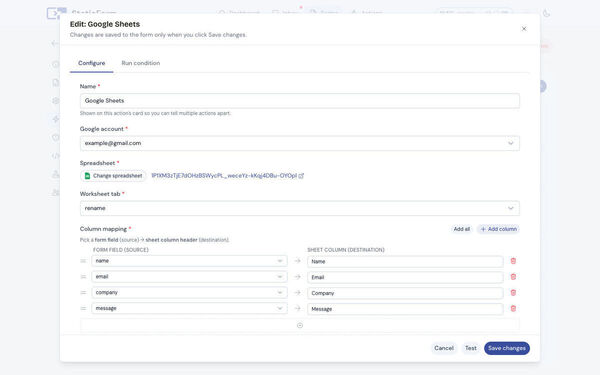 StaticForm Screenshot 9