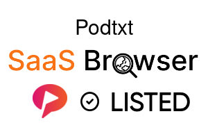 Podtxt - SaaS Browser Verified Badge