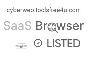 cyberweb.toolsfree4u.com - SaaS Browser Verified Badge
