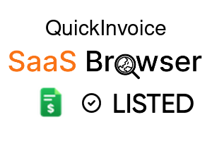 QuickInvoice - SaaS Browser Verified Badge