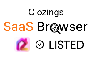 Clozings - SaaS Browser Verified Badge
