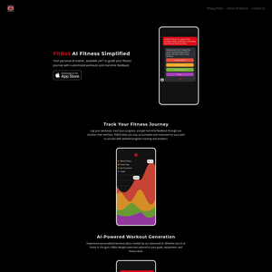 FitBot Screenshot