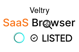 Veltry - SaaS Browser Verified Badge