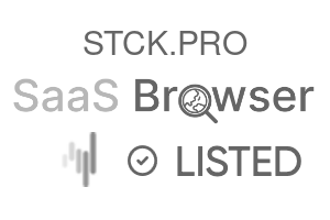 STCK.PRO - SaaS Browser Verified Badge