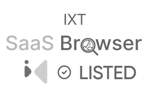 IXT - SaaS Browser Verified Badge
