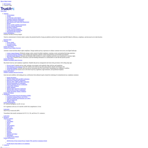 TrustArc Screenshot