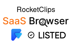 RocketClips - SaaS Browser Verified Badge