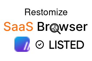 Restomize - SaaS Browser Verified Badge