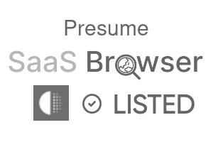 Presume - SaaS Browser Verified Badge