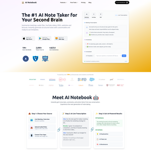 AI Notebook Screenshot