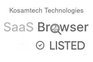 Kosamtech Technologies - SaaS Browser Verified Badge