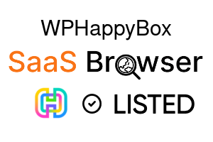 WPHappyBox - SaaS Browser Verified Badge