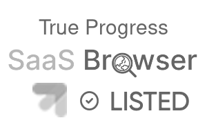 True Progress - SaaS Browser Verified Badge