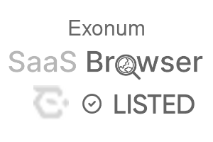 Exonum - SaaS Browser Verified Badge