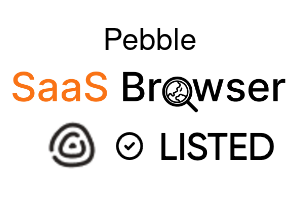 Pebble - SaaS Browser Verified Badge