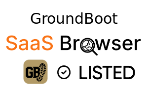 GroundBoot - SaaS Browser Verified Badge