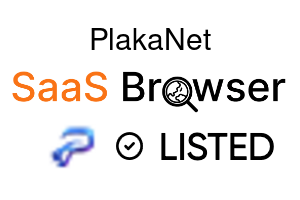 PlakaNet - SaaS Browser Verified Badge