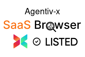 Agentiv-x - SaaS Browser Verified Badge