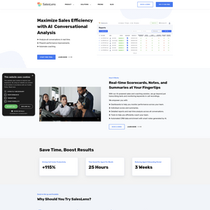 SalesLens Screenshot