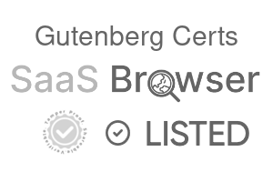 Gutenberg Certs - SaaS Browser Verified Badge