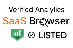 Verified Analytics - SaaS Browser Verified Badge