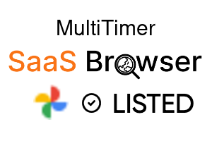 MultiTimer - SaaS Browser Verified Badge