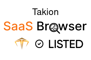 Takion - SaaS Browser Verified Badge