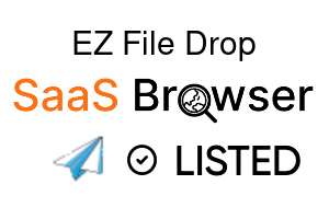 EZ File Drop - SaaS Browser Verified Badge