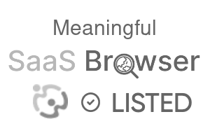Meaningful - SaaS Browser Verified Badge