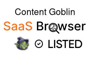Content Goblin - SaaS Browser Verified Badge
