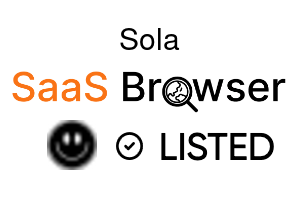Sola - SaaS Browser Verified Badge