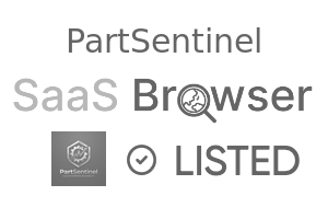 PartSentinel - SaaS Browser Verified Badge