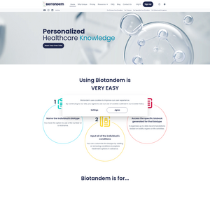 Biotandem Screenshot