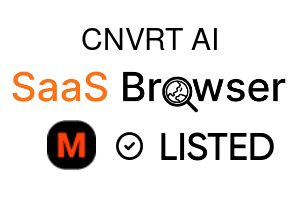 CNVRT AI - SaaS Browser Verified Badge