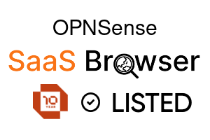 OPNSense - SaaS Browser Verified Badge