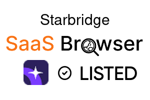 Starbridge - SaaS Browser Verified Badge