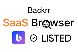 Backrr - SaaS Browser Verified Badge