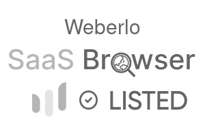 Weberlo - SaaS Browser Verified Badge