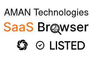 AMAN Technologies - SaaS Browser Verified Badge