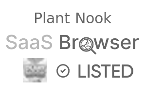 Plant Nook - SaaS Browser Verified Badge